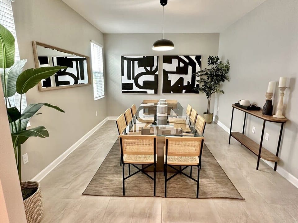Dine in Style: Enjoy delicious meals in our elegant dining area.