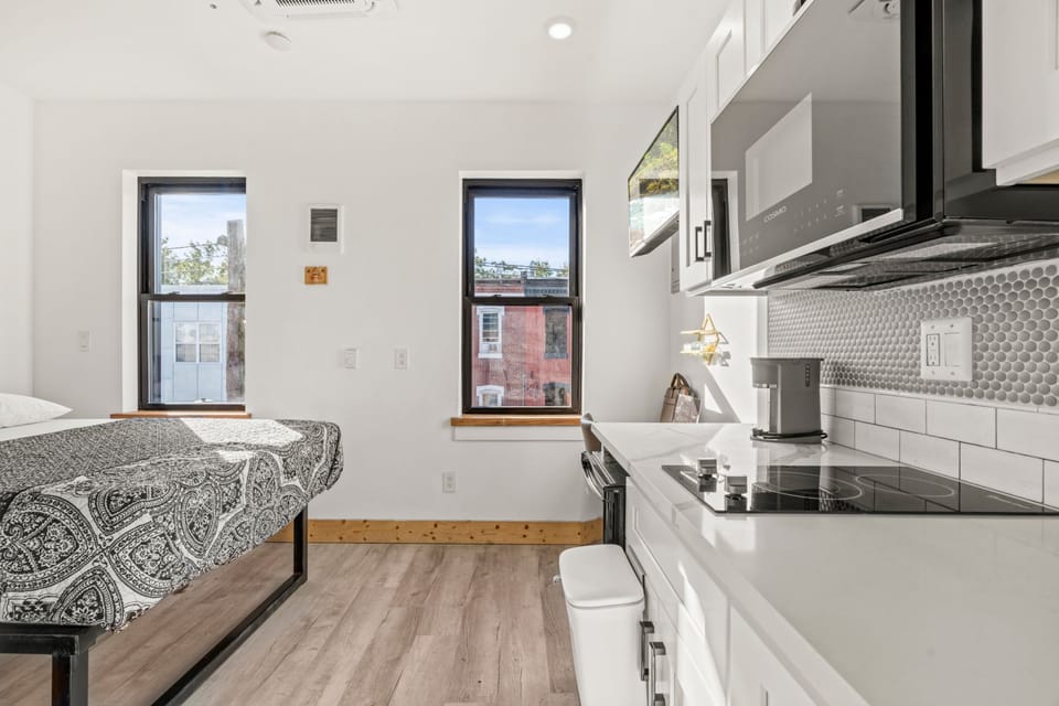 Blackout drapes, soundproofing, iron/ironing board, free WiFi