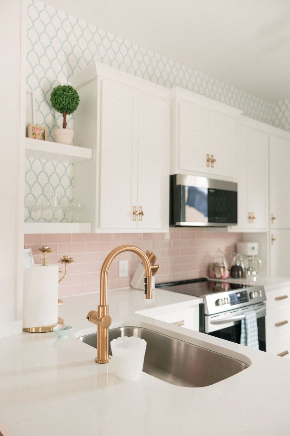 Newly remodeled kitchen