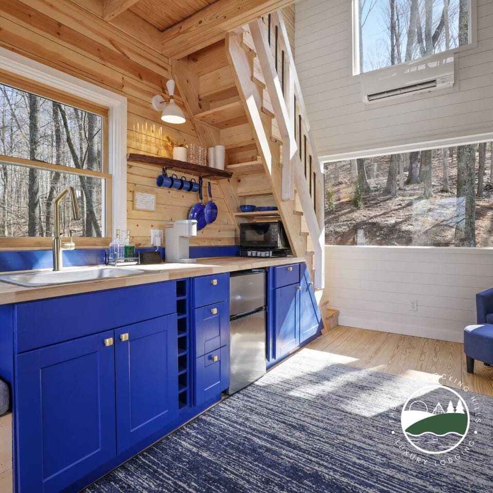 You may in a Treehouse, but we have provided you with all you will need to make a meal. 