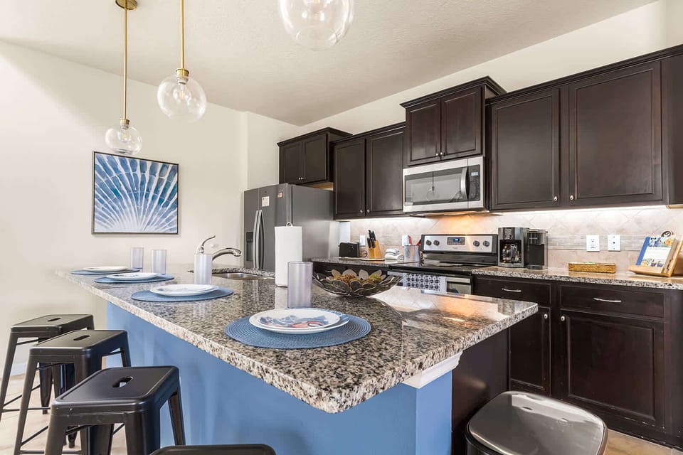 Gather around the heart of the home - our kitchen island