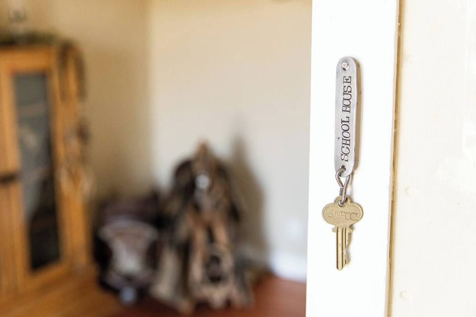 Original key to the Fort Peck Schoolhouse