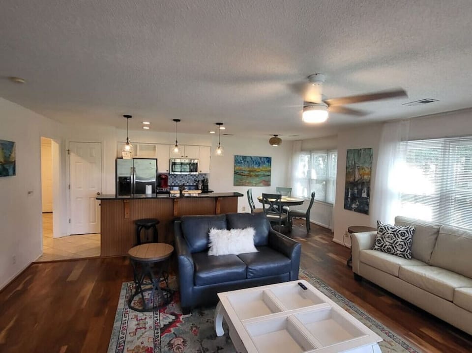 Kitchen and Living Area