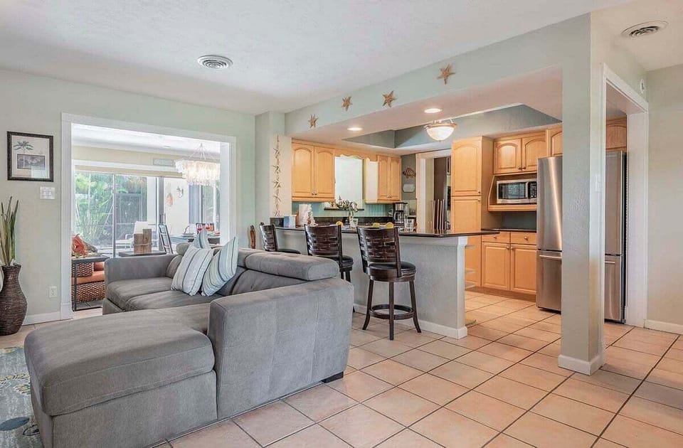 Main Living Room and Kitchen