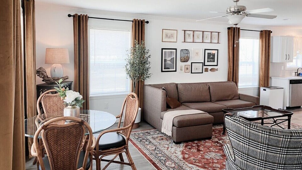 Open concept living space