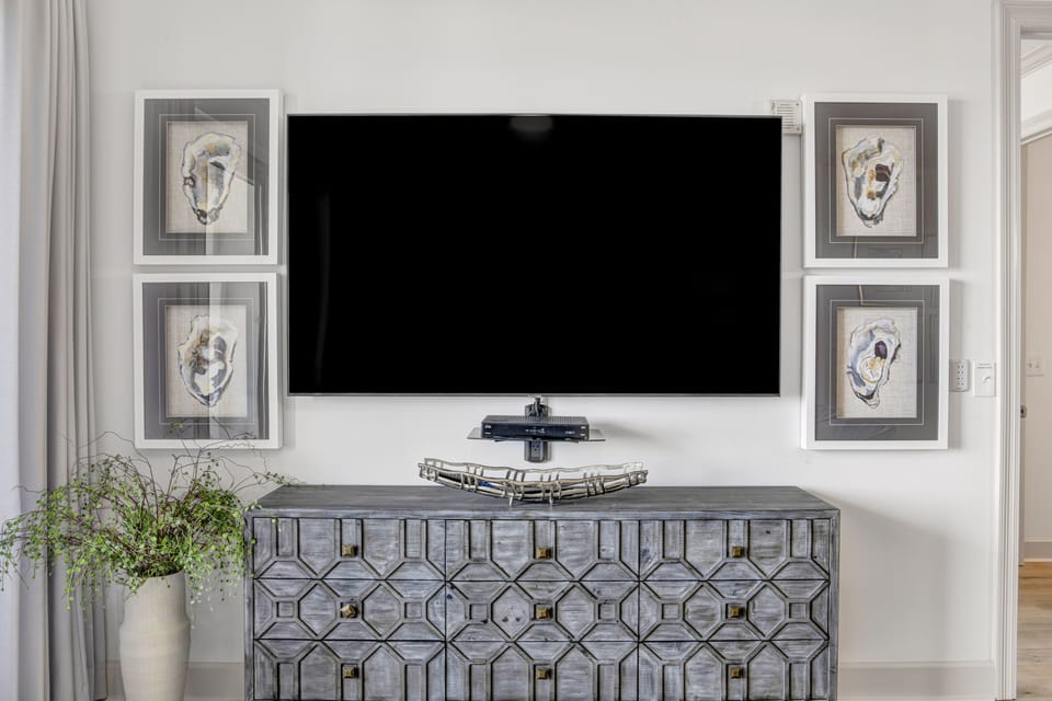 75 inch Smart TV with cable and streaming