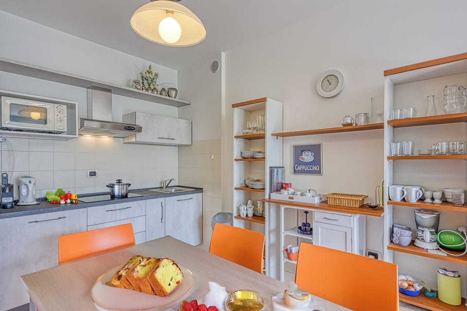Kitchen and dining area