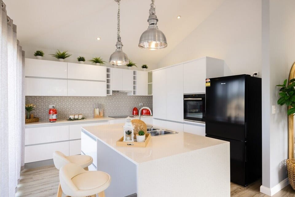 The Kitchen area