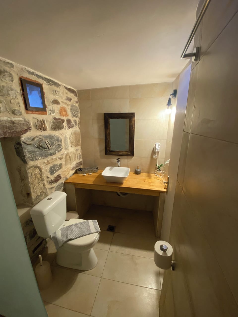 Panoramic Double Room, 1 Queen Bed, Sea View, Oceanfront | Bathroom | Hair dryer