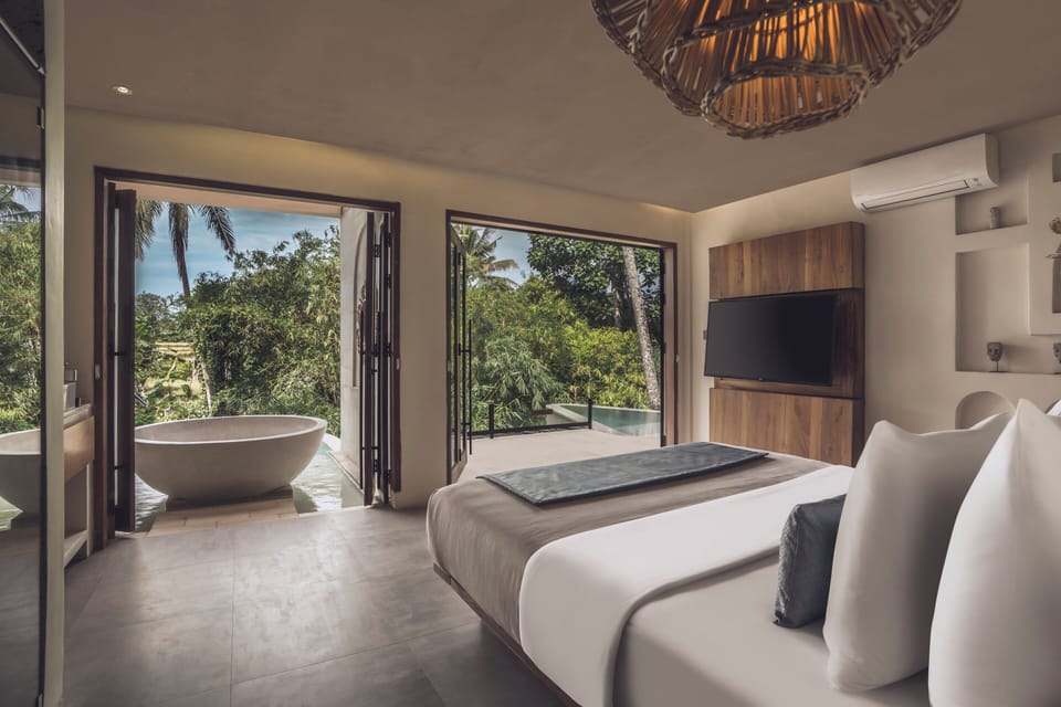 Jungle Room with Pool & Bathtub | In-room safe, blackout drapes, iron/ironing board, free WiFi
