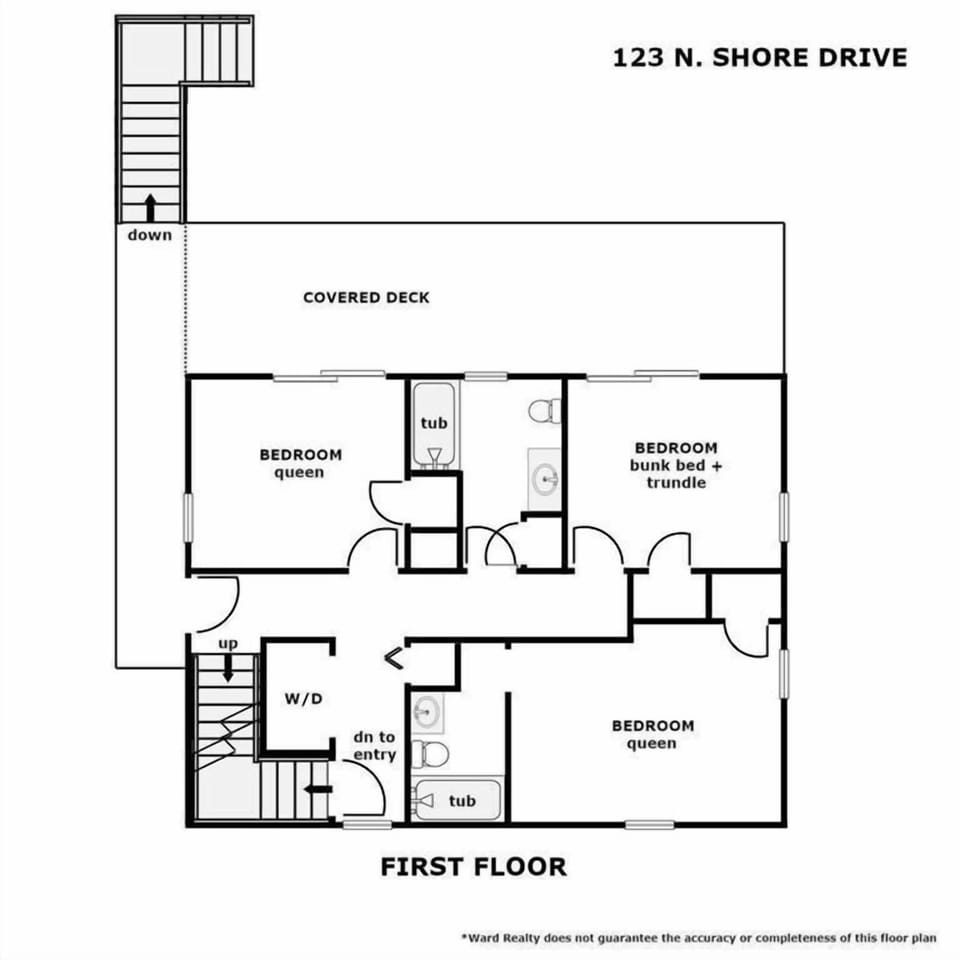 No Regrets Floor Plan - 1st Floor