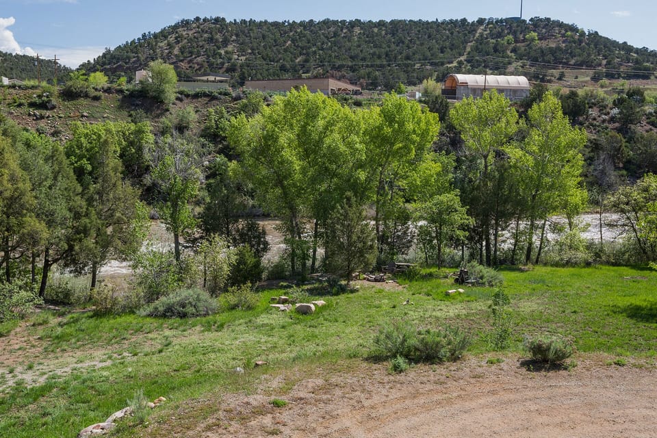 Views of the Animas River from the Deck