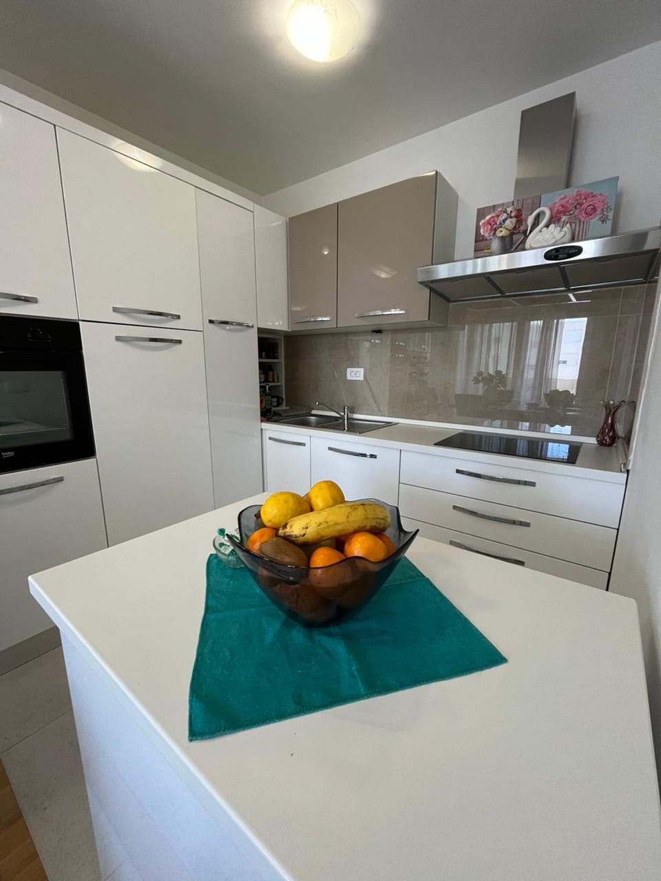 Superior Apartment, 1 Bedroom, Balcony, City View | Private kitchen | Fridge, oven, stovetop, dishwasher