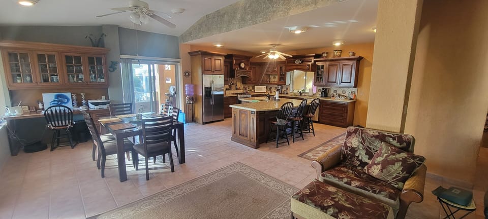 Indoor dining room