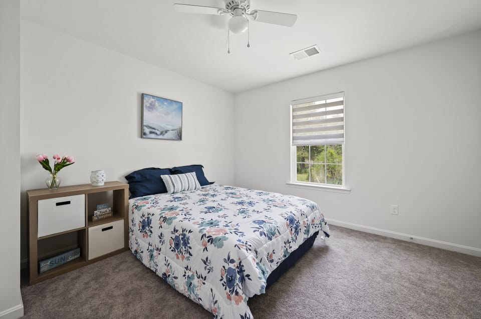 Bedroom 3 has another Queen Bed.