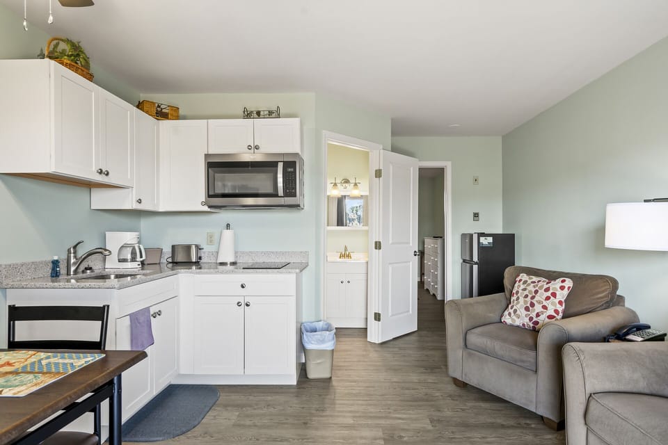 Fresh Paint, New Flooring, and New Furnishings!