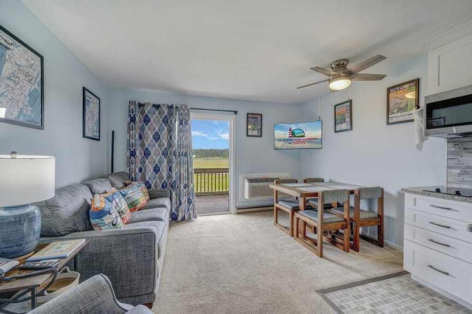 This lovely Suite sleeps 4 with a Private Bedroom and Queen Sleeper Sofa.