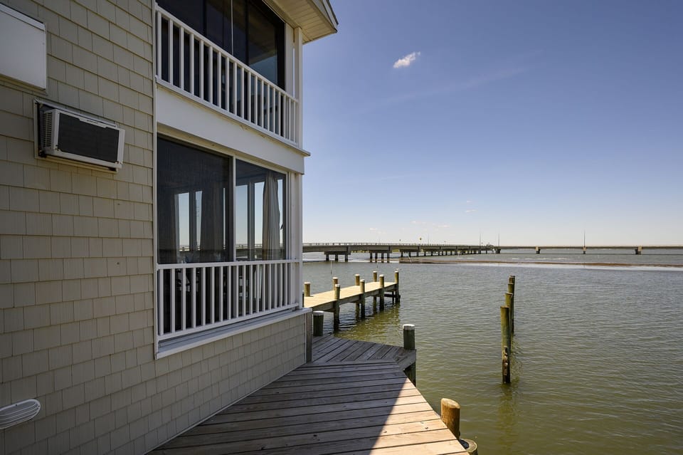 Lover`s Lane is a 1st Floor End Unit with privacy & unobstructed water views.