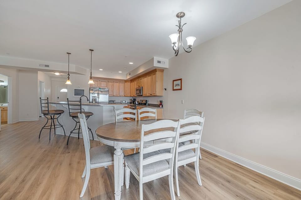 Open layout is perfect for spending time together.