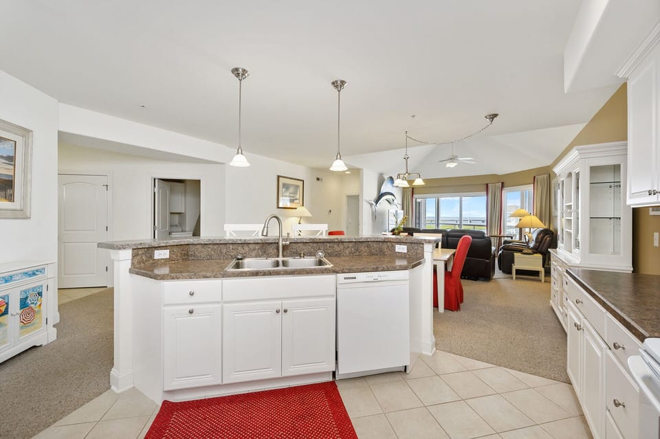 Enjoy great Views even from the Kitchen.