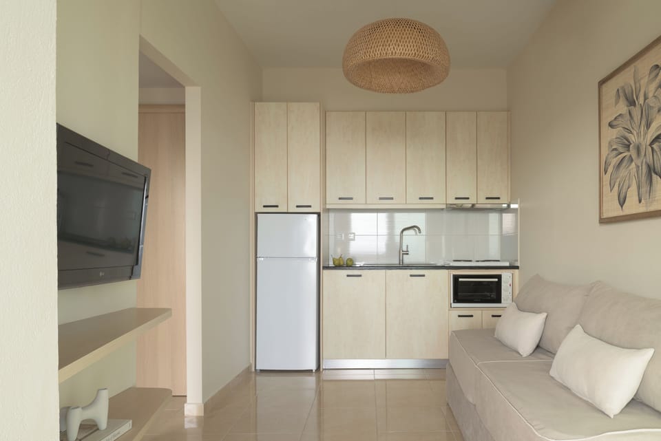 Junior Suite, 1 Bedroom | Private kitchen | Fridge, oven, dishwasher, coffee/tea maker