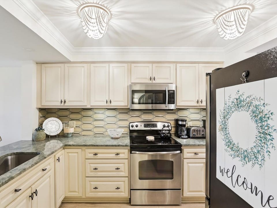 Kitchen at 410 Captains Walk