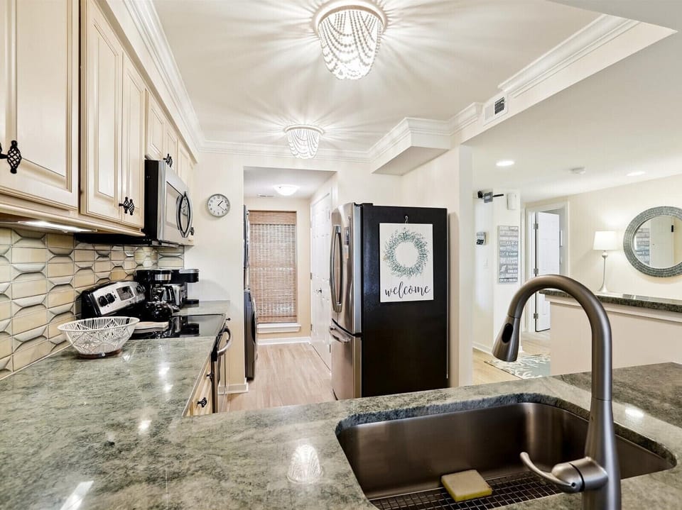 Kitchen at 410 Captains Walk
