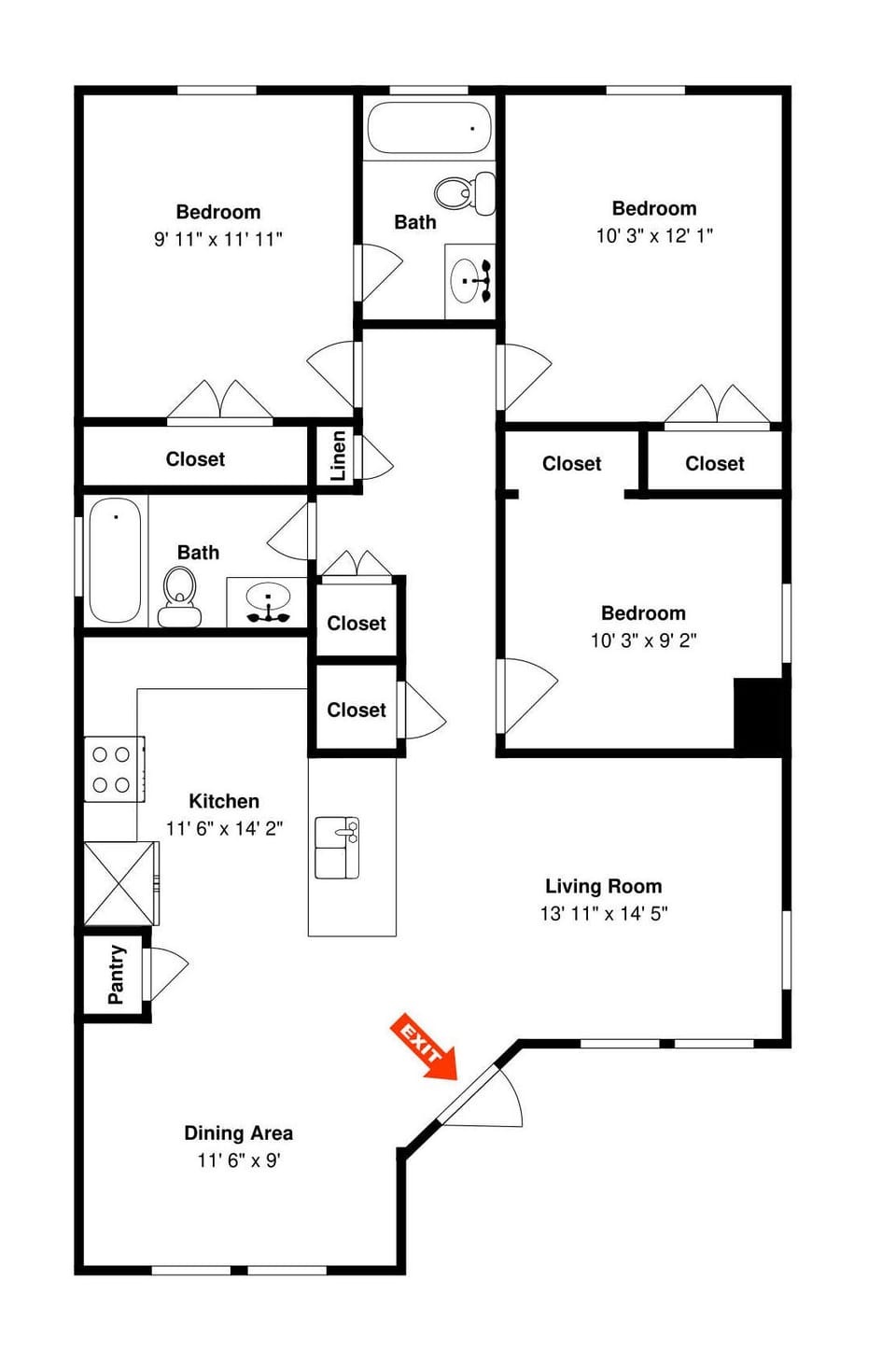 House (3 Bedrooms) | Property amenity
