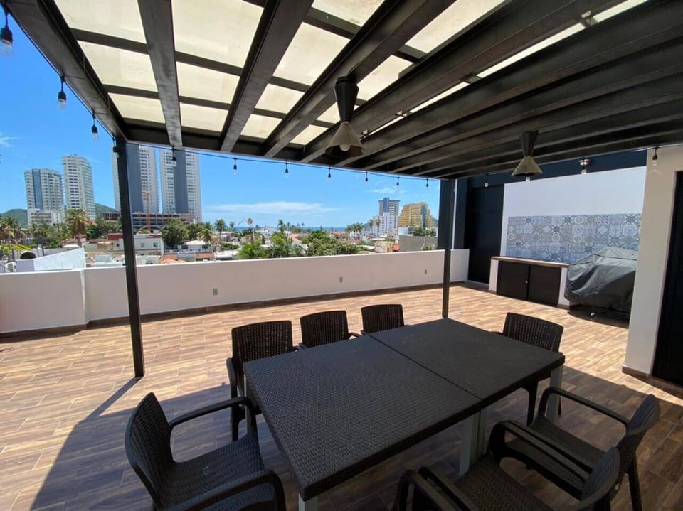 Family Condo | Living area | 24-inch TV with cable channels