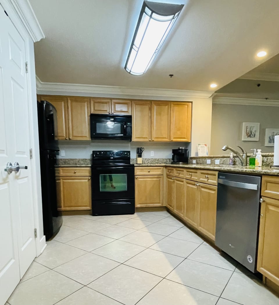 Spacious kitchen