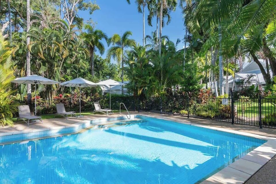 While you won't have access to the resort's main pool. There is a shared pool about 50m from the villa to enjoy a refreshing dip after a day on the course.