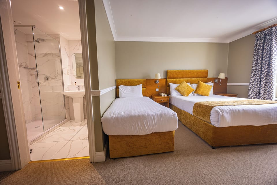Double or Twin Room | Desk, laptop workspace, iron/ironing board, free WiFi
