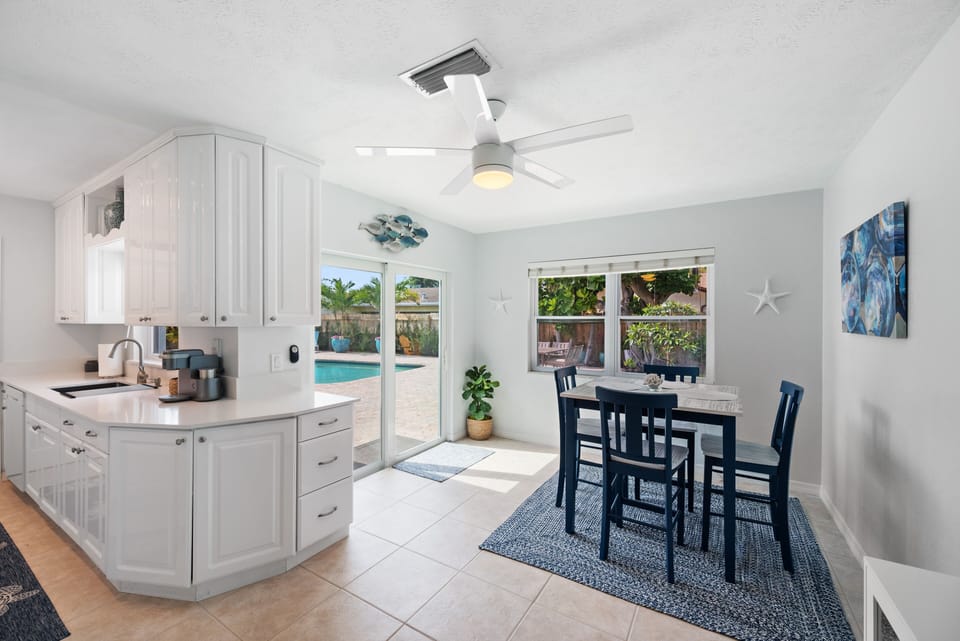 Kitchen table seats 4