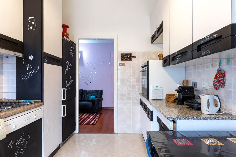 Design Apartment | Shared kitchen | Full-size fridge, oven, stovetop, dishwasher