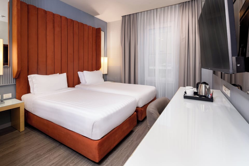 Minibar, in-room safe, desk, soundproofing