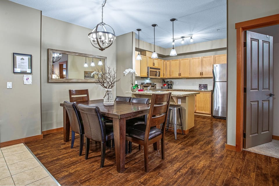 Dining area and Kitchen