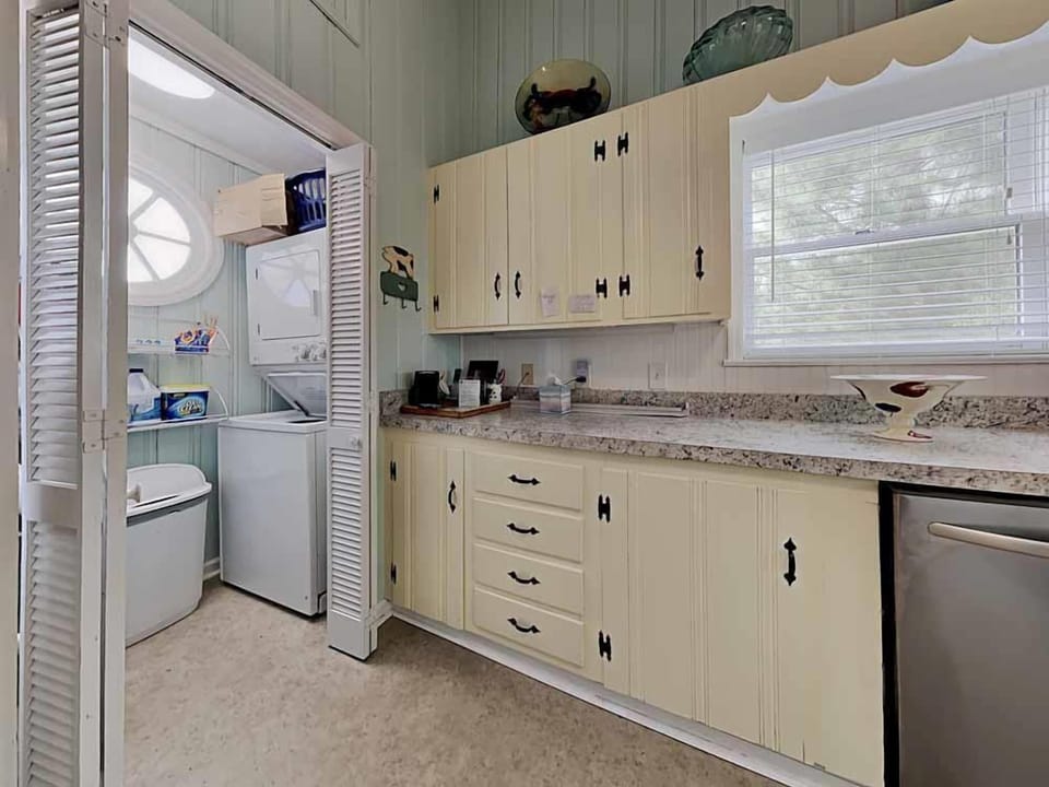 Kitchen and Laundry Room