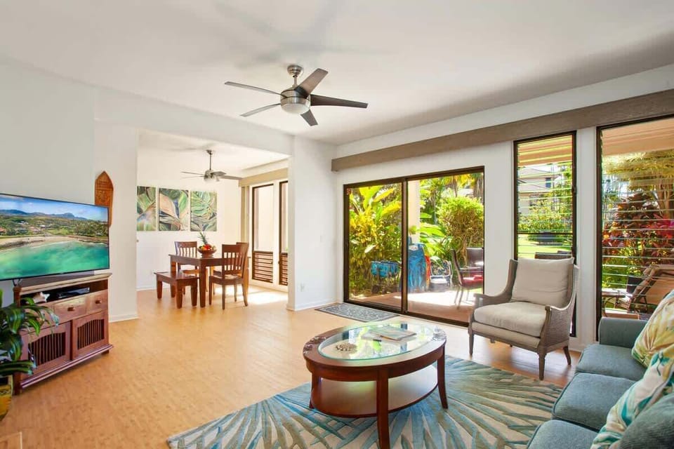 Living Room, Dining Room and Lanai