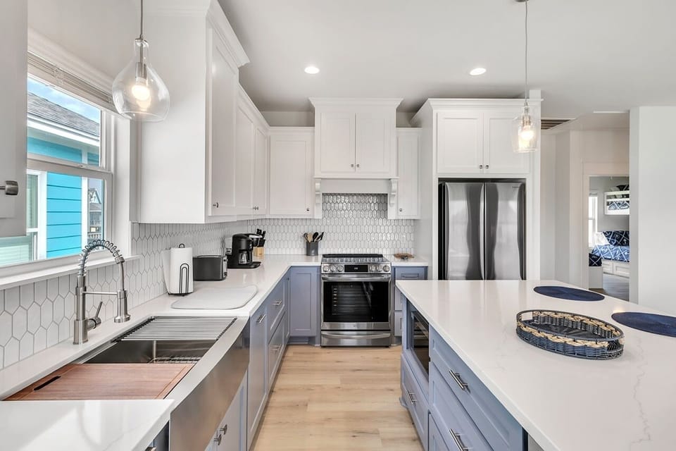 House, 3 Bedrooms | Private kitchen | Coffee/tea maker, fridge, oven, toaster