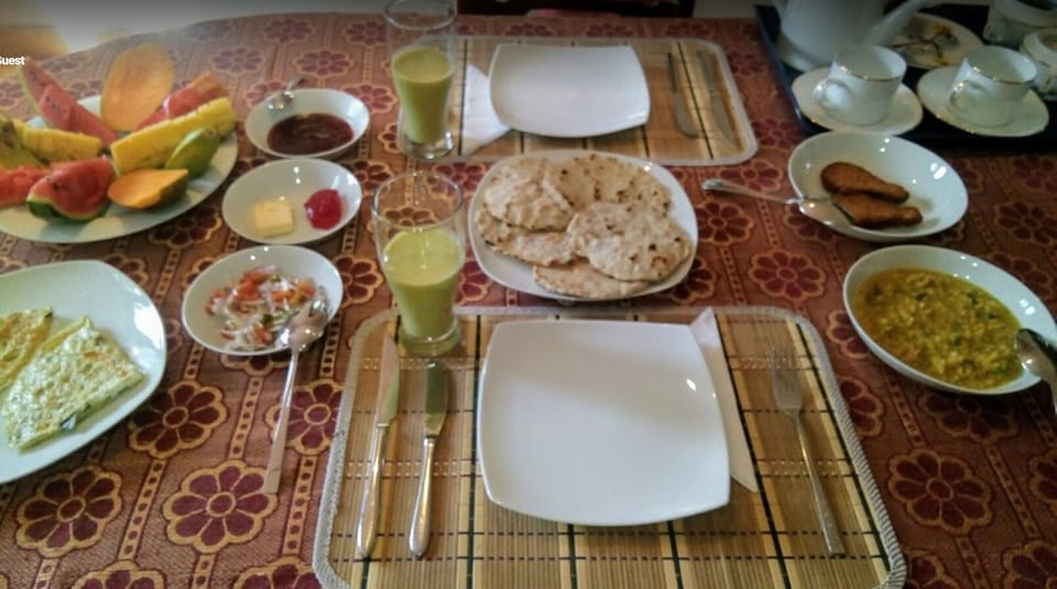 Free daily full breakfast