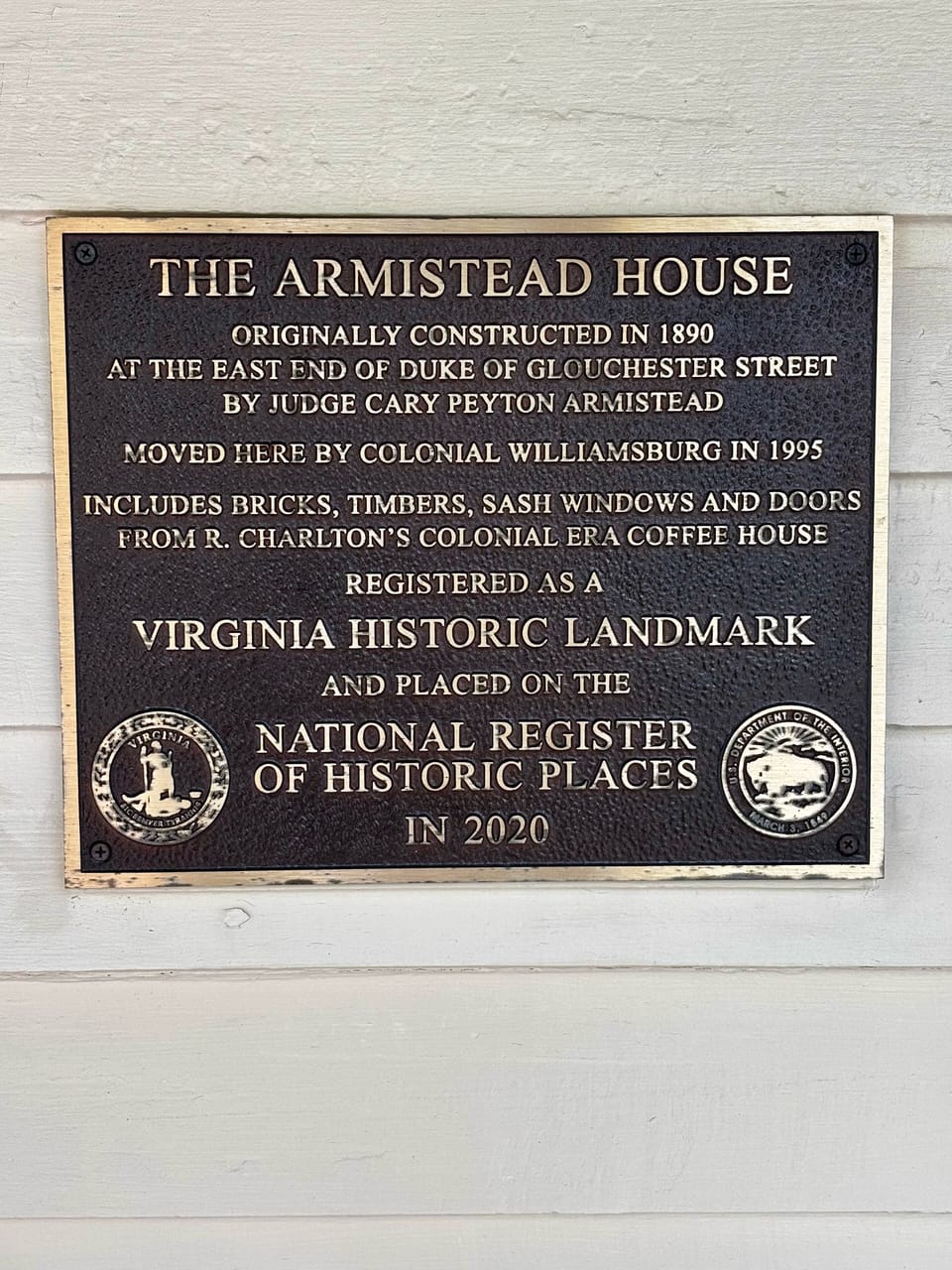 Front of property