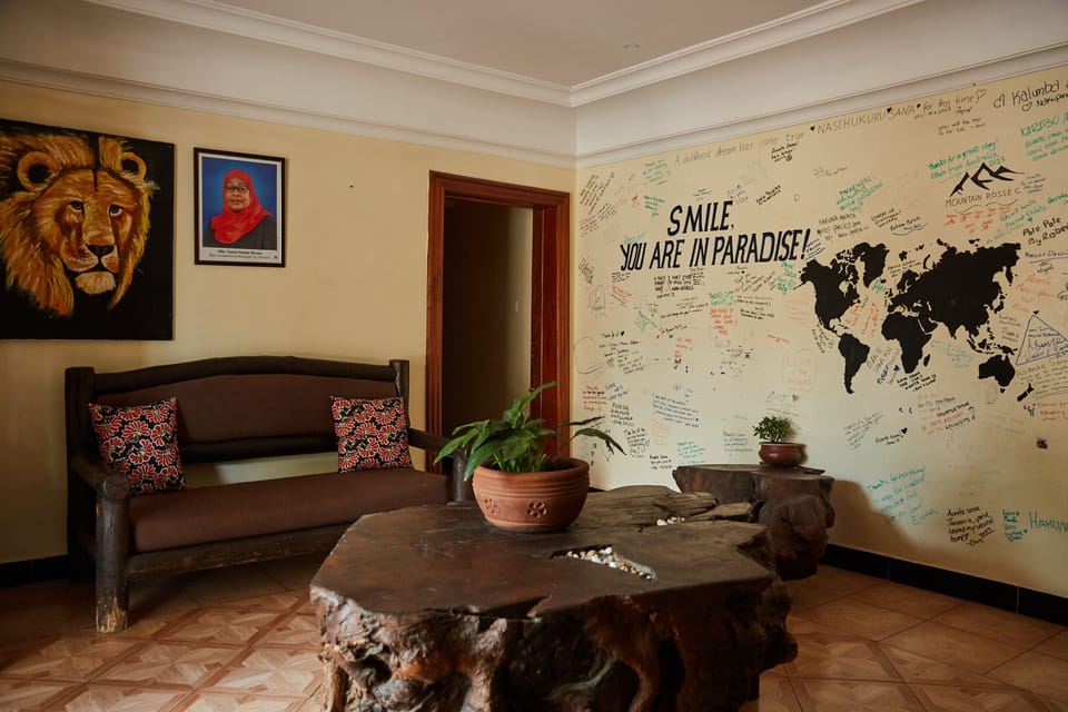 Interior entrance