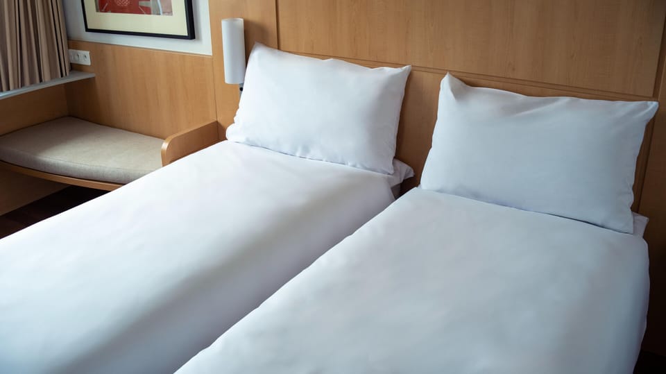 Standard Twin Room | Desk, laptop workspace, blackout drapes, WiFi (free)