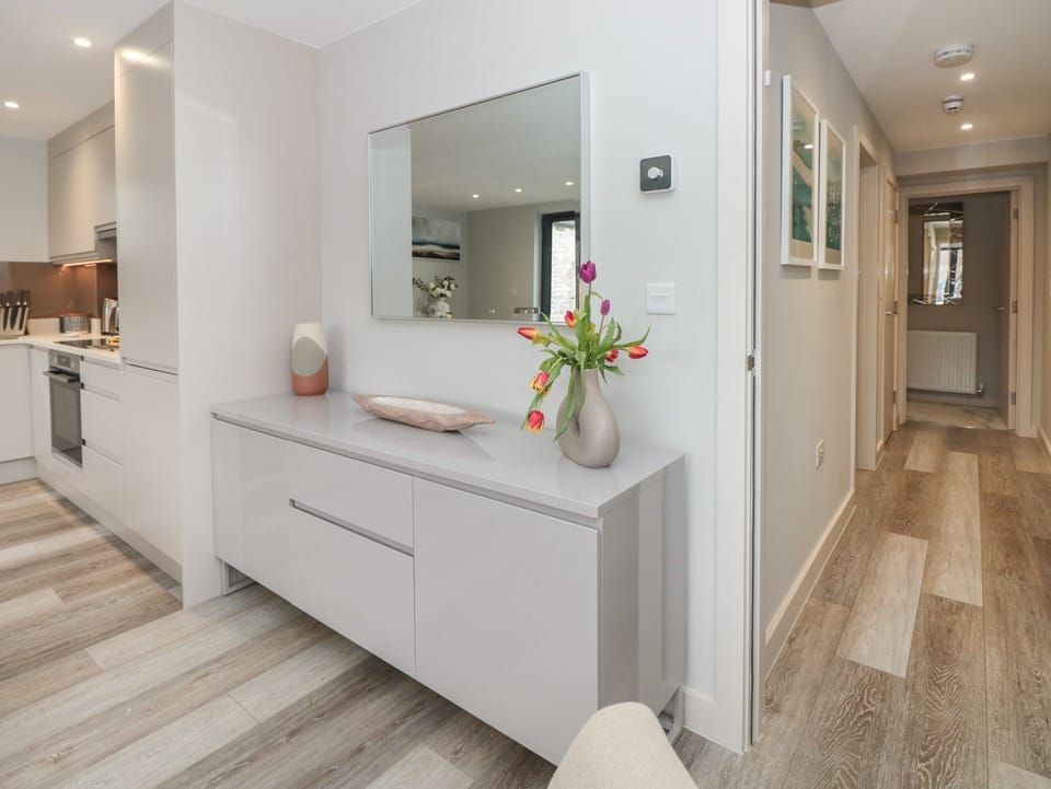 Fridge, dishwasher, electric kettle, toaster