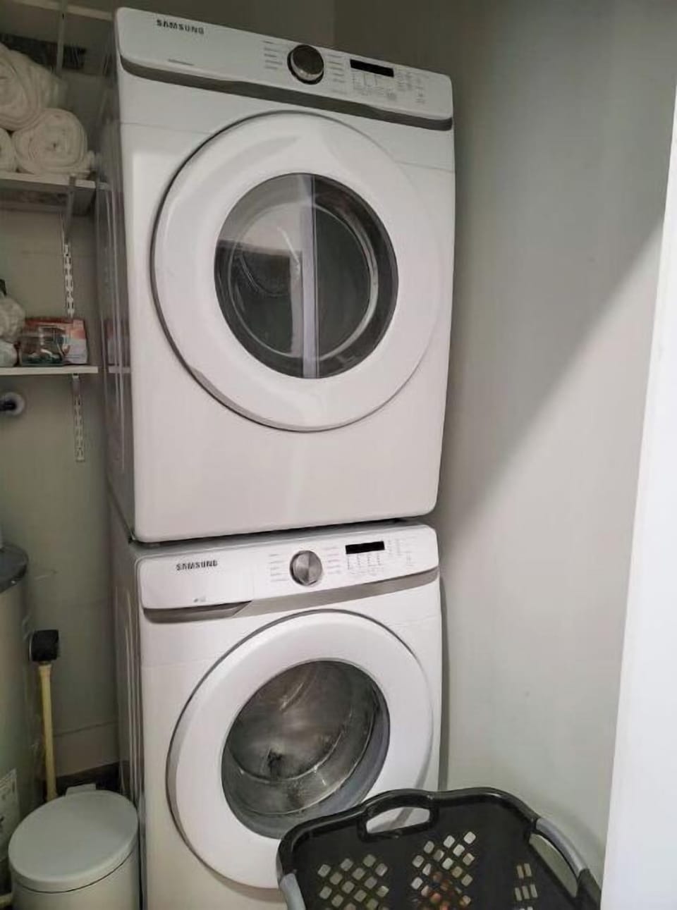 Washer and dryers in both units