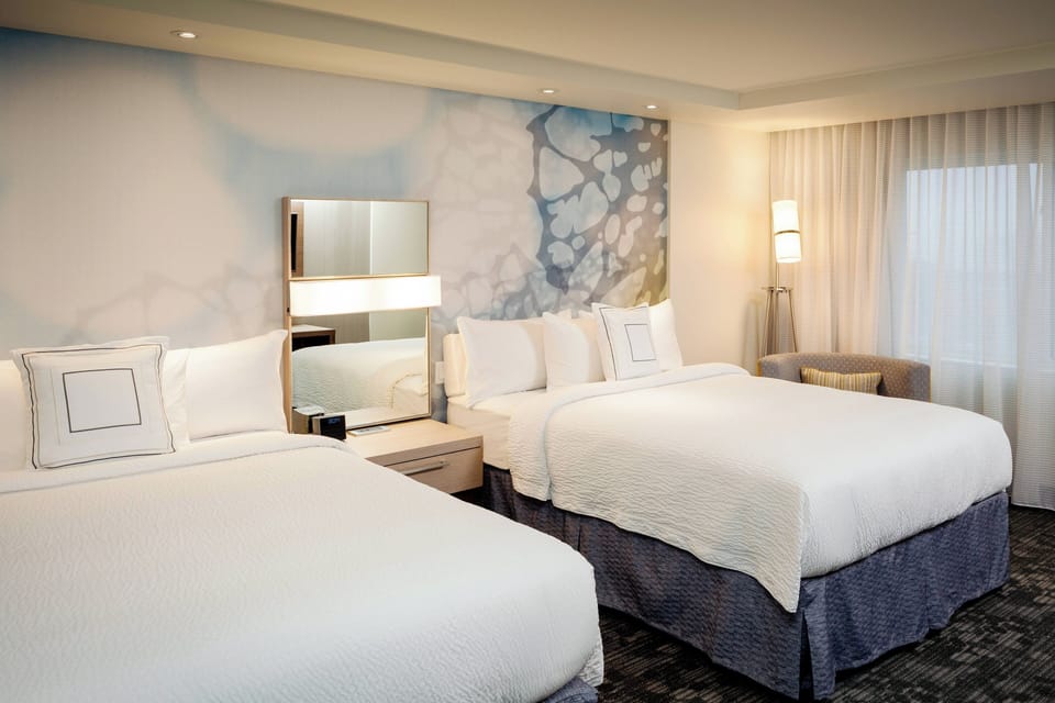 In-room safe, desk, laptop workspace, iron/ironing board