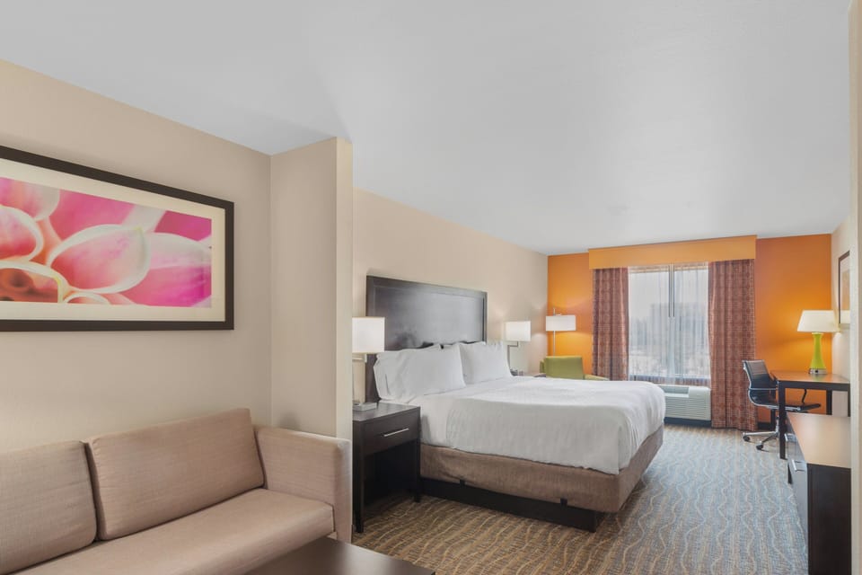 Suite, 1 King Bed with Sofa bed (Wet Bar) | Desk, laptop workspace, iron/ironing board, free rollaway beds