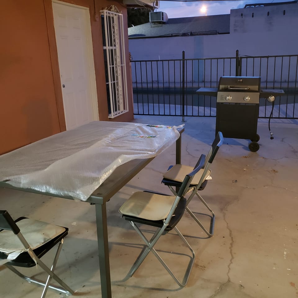 Outdoor dining