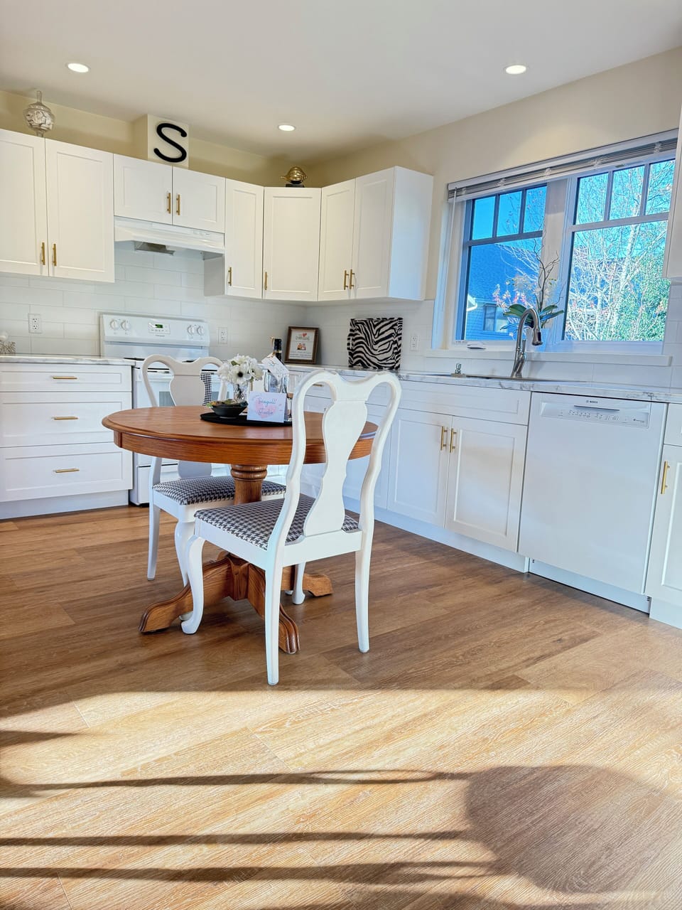 Kitchen with new Dishwasher
