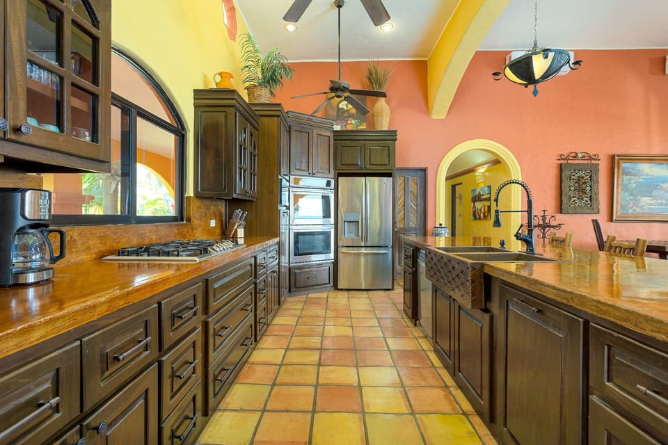 Kitchen in main house